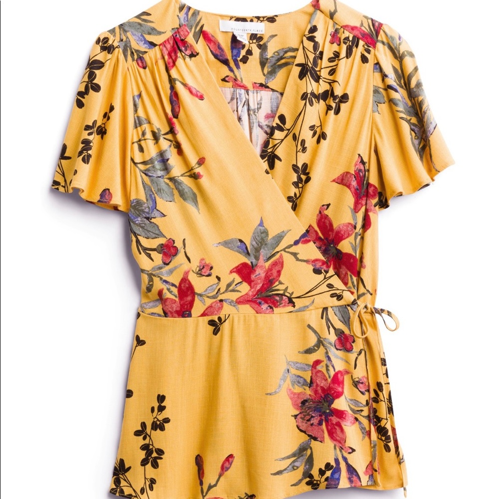 Stitch fix fourteenth place large wrap top